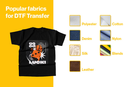 Best Fabrics for DTF Transfer