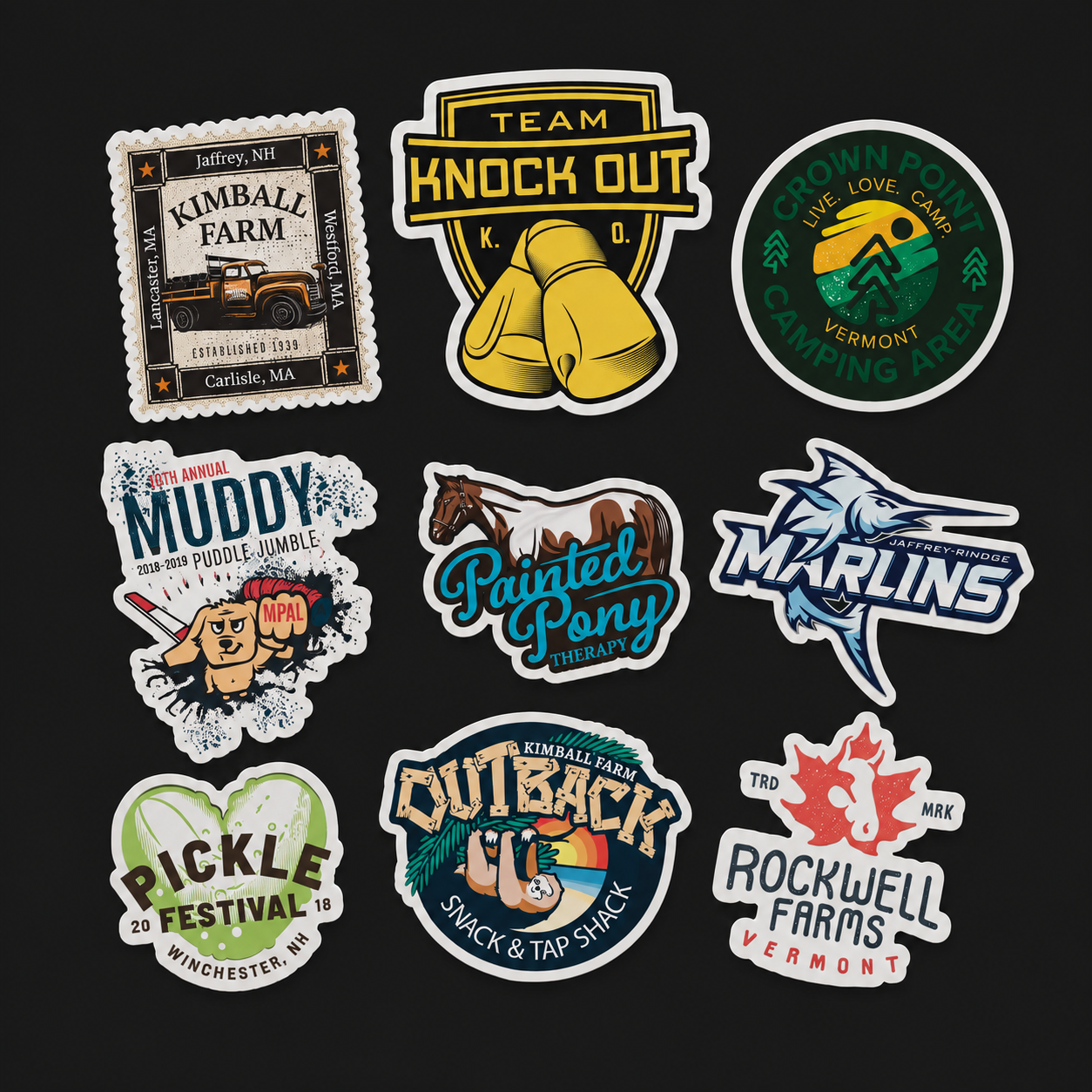 Die Cut Stickers